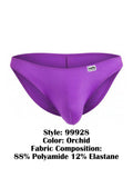 CandyMan 99928 Men's Underwear Bikini Sleek Low Rise Brief Color Orchid