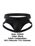 CandyMan 99929 Men's Underwear Sleek Modern Jockstrap Color Black