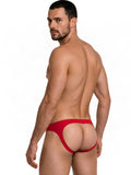 CandyMan 99929 Men's Underwear Sleek Modern Jockstrap Color Red