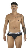 CandyMan 99932 Briefs Color Black-Silver