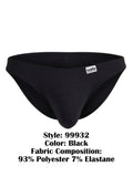CandyMan 99932 Men's Underwear Sleek Contour Briefs Color Black