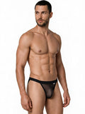 CandyMan 99933 Men's Underwear Seductive Mesh Bikini Color Black Mesh
