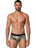 CandyMan 99937 Men's Underwear Supportive Contour Pouch Low Rise Trunks Color Camo