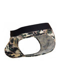 CandyMan 99938 Men's Underwear Contoured Support Low Rise Briefs Color Camo