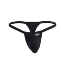 CandyMan 99948 Men's Underwear Sleek Minimalist Thongs Color Black