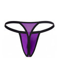 CandyMan 99948 Men's Underwear Sleek Minimalist Thongs Color Orchid