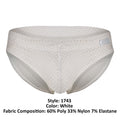 Clever 1743 Island Swim Briefs Color White