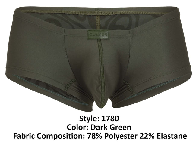 Clever 1780 Maya Trunks Color Dark Green