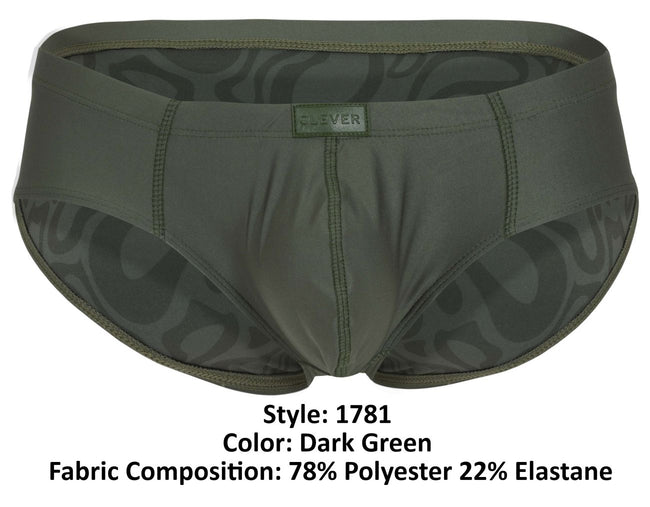 Clever 1781 Maya Briefs Color Dark Green