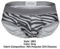 Clever 1801 Cebra Briefs Color Gray