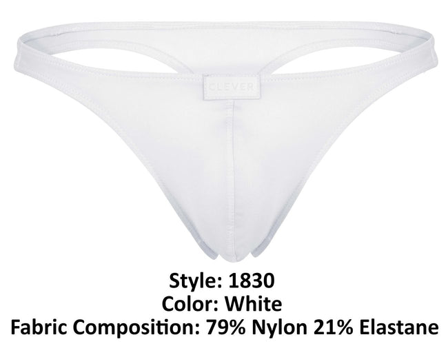 Clever 1830 Desirable Thongs Color White