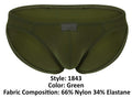 Clever 1843 Buenavista Bikini Color Green