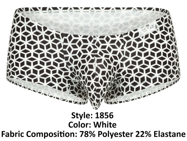 Clever 1856 Cuadricula Trunks Color White