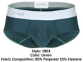 Clever 1863 Lecler Briefs Color Green