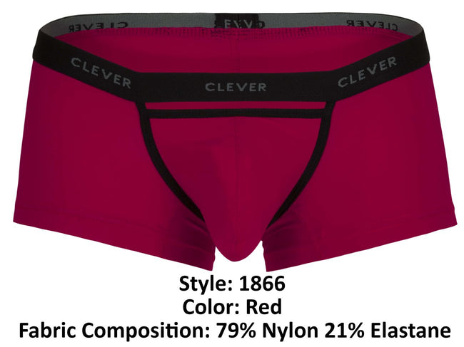 Clever 1866 Tokio Trunks Color Red