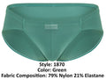 Clever 1870 Audaz Bikini Color Green