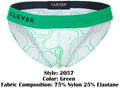 Clever 2057 Maze Bikini Color Green