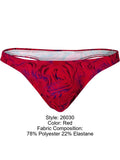 Clever 26030 Helion Thongs Color Red - Bold & Vibrant Design