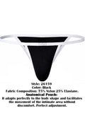 Clever Moda 26159 Men's Underwear Boreas Briefs Color Black