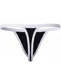 Clever Moda 26162 Men's Underwear Boreas Thongs Color Black