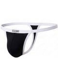 Clever Moda 26162 Men's Underwear Boreas Thongs Color Black