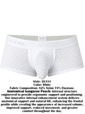 Clever Moda 26181 Men's Underwear Ulises Trunks Color White