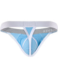 Clever Moda 26190 Men's Underwear Ulises Ergonomic Thongs Color Light Blue