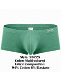 Clever 26225 Men's Underwear 3PK Australian Latin Trunks Color Multi-colored