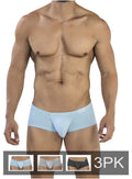 Clever 26226 Men's Underwear 3PK Australian Latin Trunks Color Multi-colored