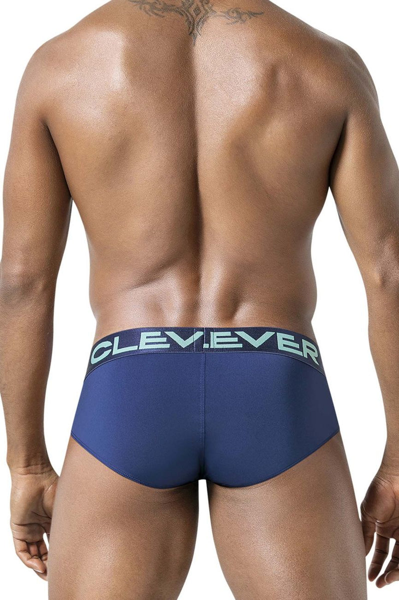 Clever 519969 3PK Australian Latin Briefs Color Blue-Petrol-Green