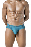 Clever 519969 3PK Australian Latin Briefs Color Blue-Petrol-Green