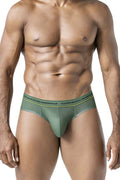 Clever 519969 3PK Australian Latin Briefs Color Blue-Petrol-Green