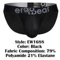 ErgoWear EW1688 MAX FLOW Bikini Color Black