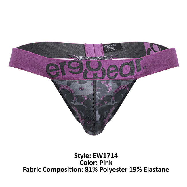 ErgoWear EW1714 MAX SE CAMO G-String Color Pink