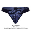 ErgoWear EW1718 MAX SE CAMO G-String Color Blue