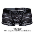 ErgoWear EW1724 MAX SE CAMO Trunks Color Black