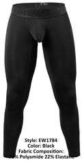 ErgoWear EW1784 MAX BOLD Athletic Pants Color Black
