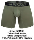 ErgoWear EW1788 MAX FLOW Boxer Briefs Color Dark Green
