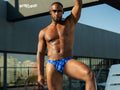 ErgoWear EW1826 FEEL SW Swim Bikini Color Royal Blue-Palms
