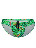 ErgoWear EW1828 FEEL SW Swim Bikini Color Aqua-Leaves