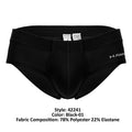 HAWAIR 42241 Microfiber Briefs Color Black-01
