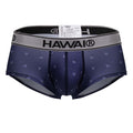 HAWAIR 42480 Printed Microfiber Briefs Color Blue