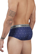HAWAIR 42480 Printed Microfiber Briefs Color Blue