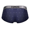 HAWAIR 42480 Printed Microfiber Briefs Color Blue