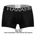 HAWAIR 42520 Printed Microfiber Trunks Color Black