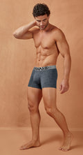 HAWAIR 42521 Cotton blend Trunks Color Gray