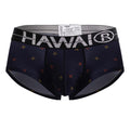 HAWAIR 42530 Printed Microfiber Briefs Color Blue