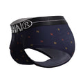 HAWAIR 42530 Printed Microfiber Briefs Color Blue