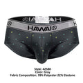 HAWAIR 42580 Microfiber Briefs Color Gray