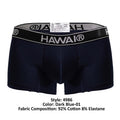 HAWAIR 4986 Cotton blend Trunks Color Dark Blue-01